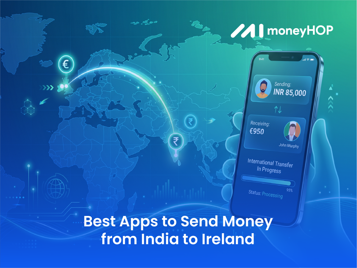 Best Apps to Send Money from India to Ireland in 2026
